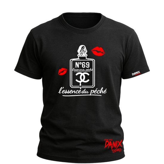 Tshirt NUMERO 69 L'essence du péché (Parodie) [DANIX CENSORED]